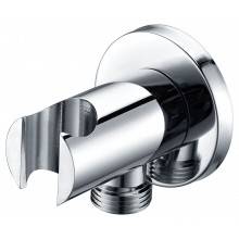 Salida de flexo y soporte de ducha circular CR Imex