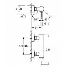Grifo de ducha Grohe Essence