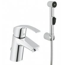 Grifo lavabo S con set de ducha Grohe Eurosmart