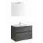 Pack mueble 2 cajones Jade Gala 80cm