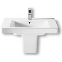 Lavabo mural con semipedestal Khroma Roca