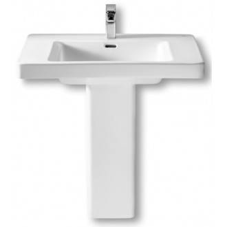 Lavabo con pedestal Khroma Roca