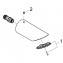 Rociador de pared Grohe Sena 75