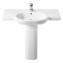 Lavabo con pedestal Meridian 85x46cm Roca