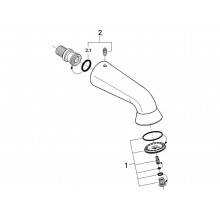 Rociador de pared Grohe Relexa 60
