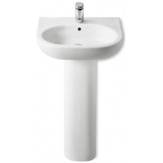 Lavabo con pedestal Meridian 55x46cm Roca