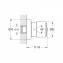 Rociador lateral de 1 chorros Grohe Relexa 50