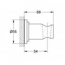 Soporte mural para ducha Grohe Sena