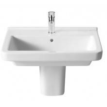 Lavabo semipedestal Dama 55x46cm Roca