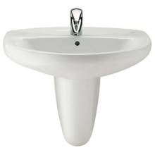 Lavabo semipedestal Victoria 65x51cm Roca