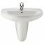 Lavabo semipedestal Victoria 65x51cm Roca