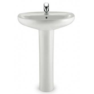 Lavabo con pedestal Victoria 56x46cm Roca