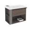 Mueble con lavabo resina 80cm Fresno/Gris B-Smart BATH+