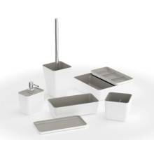 Mueble 120cm Fresno-Blanco/Gris de 4 cajones Bath+ B-Smart