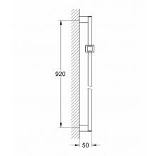 Barra de ducha de 90 cm Grohe Euphoria Cube