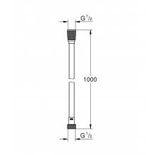 Flexo 1 m Grohe Silverflex Longlife