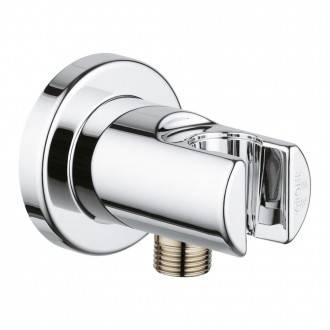Salida de flexo y soporte de ducha Grohe