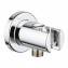 Salida de flexo y soporte de ducha Grohe