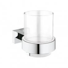 Soporte con Vaso de cristal Grohe Essentials