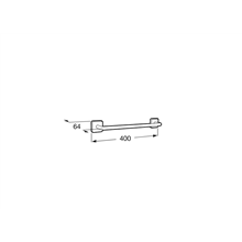 Toallero lavabo 40cm Victoria Roca
