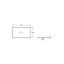 Plato 140cm Helios Roca