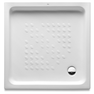 Plato 80x80cm cuadrado porcelana Italia Roca