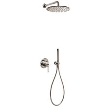 Conjunto de ducha Acero de 2 vías TRES STUDY