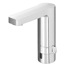 Grifo de lavabo mezclador alimentación red L90 Roca