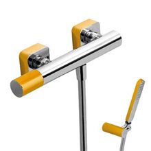 Kit de ducha Amarillo TRES LOFT