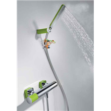 Kit de ducha Verde TRES LOFT