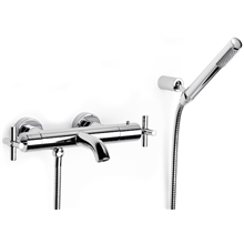Grifo bañera-ducha termostático exterior Loft Roca
