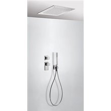 Kit de ducha termostático 2 vías Techo CUADRO-TRES
