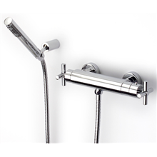 Grifo ducha termostático exterior Loft Roca