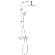 Columna ducha termostática Round Deck Roca