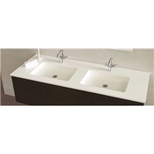 Lavabo encimera SELENE 2 senos Resigres