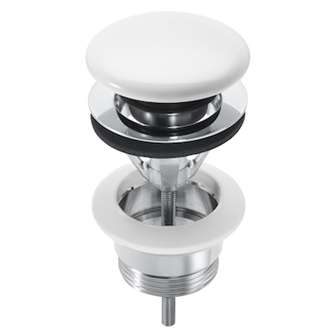 Desag&uuml;e click-clack cer&aacute;mico 6,5cm &Oslash; Aqua Roca