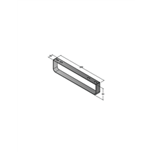 Toallero lateral 28,2cm Meridian Roca