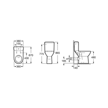 Cisterna toma lateral Access Roca