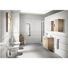 Módulo reversible 60cm blanco Debba Roca