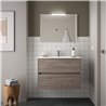 Mueble 81cm Roble Eternity de 2 cajones NOJA SALGAR