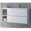 Mueble 80+25 cm 2 cajones huecos SALGAR FUSSION LINE