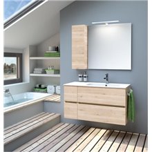 Mueble 80+25 cm 2 cajones SALGAR FUSSION LINE