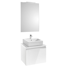 Pack mueble 60 cm blanco brillo Heima Roca