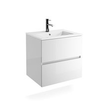 Conjunto baño SALGAR FUSSION LINE 600 Blanco Brillo