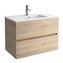 Conjunto ba&ntilde;o SALGAR FUSSION LINE 700 Natural