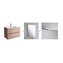 Conjunto ba&ntilde;o SALGAR FUSSION LINE 700 Taupe Brillo
