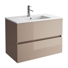 Conjunto baño SALGAR FUSSION LINE 800 Taupe Brillo