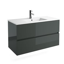 Conjunto baño SALGAR FUSSION LINE 1000 Gris Brillo