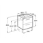 Mueble 60cm dos cajones blanco Prisma Roca