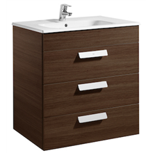 Mueble wenge 70cm 3 cajones Debba Roca